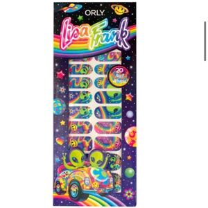 NWT Orly Lisa Frank Zoomer & Zorbit alien Nail Wraps